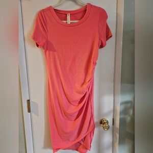 Coral Bodycon Dress